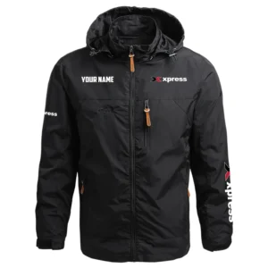 Xpress Exclusive Logo Performance Waterproof Outdoor Jacket Detachable Hood TTFSWOJCN2510XBZ - Xpress Jacket