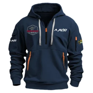 Avid Crappie Master Tournament Performance Half Zipper Hoodie HCAH11501AVCR - Avid Crappie Master Tournament Hoodie