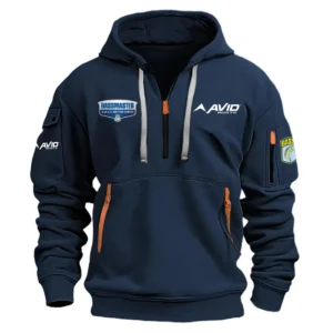 Avid B.A.S.S. Nation Tournament Performance Half Zipper Hoodie HCAH11501AVN - Avid B.A.S.S. Nation Tournament Hoodie