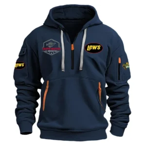 Lew's Crappie Master Tournament Performance Half Zipper Hoodie HCAH11501CRLS - Lew's Crappie Master Tournament Hoodie