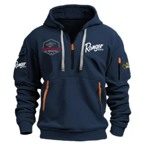 Crappie Master Tournament Performance Half Zipper Hoodie HCAH11501CRRB - Crappie Master Tournament Hoodie