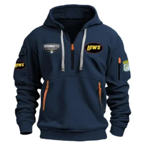Lew's Bassmaster Elite Tournament Performance Half Zipper Hoodie HCAH11501ELS - Lew's Bassmaster Elite Tournament Hoodie