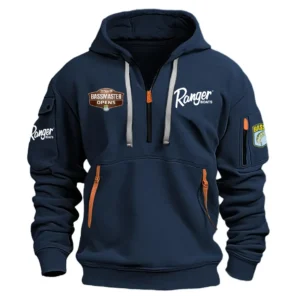 Bassmaster Opens Tournament Performance Half Zipper Hoodie HCAH11501ORB - Bassmaster Opens Tournament Hoodie