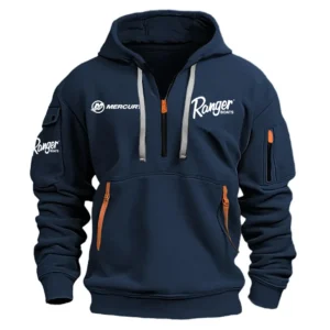 Ranger Boat Mercury Exclusive Logo Performance Half Zipper Hoodie HCAH11501RBMZ - Ranger Boat Mercury Hoodie