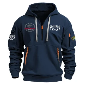 Strike King Crappie Master Tournament Performance Half Zipper Hoodie HCAH11501SKCR - Strike King Crappie Master Tournament Hoodie
