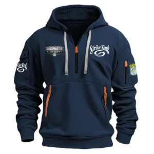 Strike King Bassmaster Elite Tournament Performance Half Zipper Hoodie HCAH11501SKE - Strike King Bassmaster Elite Tournament Hoodie