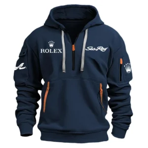 Sea Ray Rolex Exclusive Logo Performance Half Zipper Hoodie HCAH11501SYRL - Sea Ray Rolex Hoodie