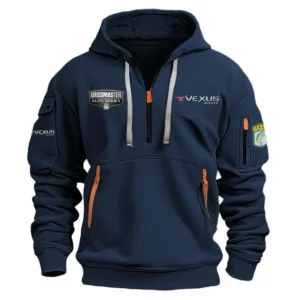 Vexus Bassmaster Elite Tournament Performance Half Zipper Hoodie HCAH11501VBE - Vexus Bassmaster Elite Tournament Hoodie