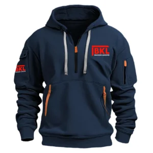 BKL Exclusive Logo Performance Half Zipper Hoodie NBCRHHZ1601BKZ - BKL Hoodie