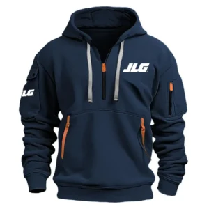 JLG Industries Exclusive Logo Performance Half Zipper Hoodie NBCRHHZ1601JLGZ - JLG Industries Hoodie