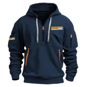 Terramac Exclusive Logo Performance Half Zipper Hoodie NBTVHHZ1001TRZ - Terramac Hoodie