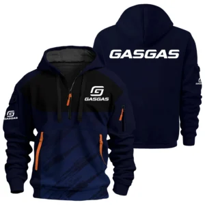 GasGas Exclusive Logo Performance Half Zipper Hoodie OSMTBHHZ3D121104GGZ - GasGas Hoodie