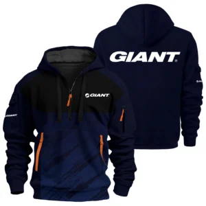 Giant Exclusive Logo Performance Half Zipper Hoodie OSMTBHHZ3D121104GTZ - Giant Hoodie