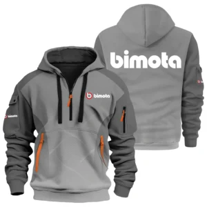Bimota Exclusive Logo Performance Half Zipper Hoodie OSMTBHHZ3D121105BIZ - Bimota Hoodie