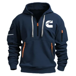 Cummins Exclusive Logo Performance Half Zipper Hoodie OUEPHHZ3012CUZ - Cummins Hoodie