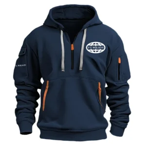 FG Wilson Exclusive Logo Performance Half Zipper Hoodie OUEPHHZ3012FGZ - FG Wilson Hoodie