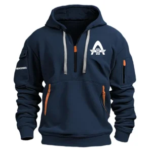 Hanomag Exclusive Logo Performance Half Zipper Hoodie OUEPHHZ3012HNZ - Hanomag Hoodie