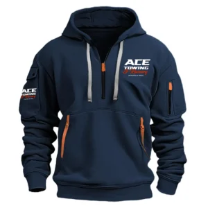 Ace Towing & Recovery Half Zipper Hoodie OUFAHHZ0819ACEZ - Ace Towing & Recovery Hoodie