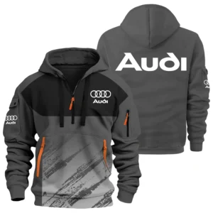 Audi Exclusive Logo Performance Half Zipper Hoodie OUFAHHZ3D081904AUZ - Audi Hoodie