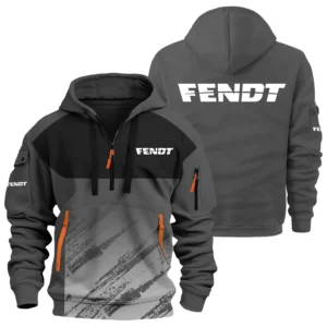 Fendt Exclusive Logo Performance Half Zipper Hoodie OUFAHHZ3D081904FEZ - Fendt Hoodie