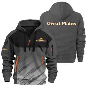 Great Plains Exclusive Logo Performance Half Zipper Hoodie OUFAHHZ3D081904GPZ - Great Plains Hoodie