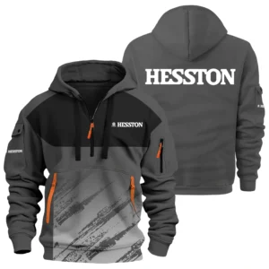 Hesston Exclusive Logo Performance Half Zipper Hoodie OUFAHHZ3D081904HTZ - Hesston Hoodie
