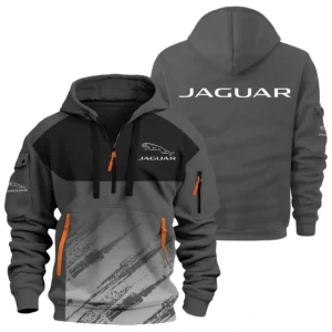 Jaguar Exclusive Logo Performance Half Zipper Hoodie OUFAHHZ3D081904JUZ - Jaguar Hoodie