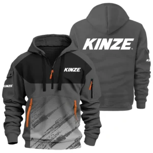 Kinze Manufacturing Exclusive Logo Performance Half Zipper Hoodie OUFAHHZ3D081904KMZ - Kinze Manufacturing Hoodie