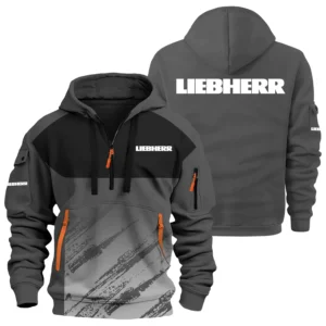 Liebherr Exclusive Logo Performance Half Zipper Hoodie OUFAHHZ3D081904LIZ - Liebherr Hoodie