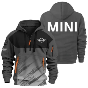 Mini Exclusive Logo Performance Half Zipper Hoodie OUFAHHZ3D081904MINZ - Mini Hoodie