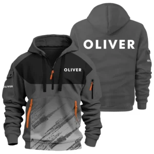 Oliver Exclusive Logo Performance Half Zipper Hoodie OUFAHHZ3D081904OTZ - Oliver Hoodie