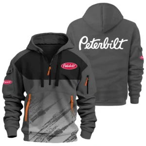 Peterbilt Exclusive Logo Performance Half Zipper Hoodie OUFAHHZ3D081904PTZ - Peterbilt Hoodie