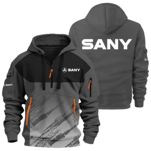 Sany Exclusive Logo Performance Half Zipper Hoodie OUFAHHZ3D081904SNZ - Sany Hoodie