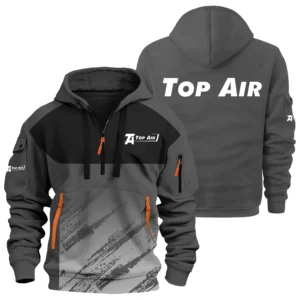 Top Air Exclusive Logo Performance Half Zipper Hoodie OUFAHHZ3D081904TAZ - Top Air Hoodie