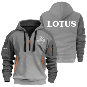 Lotus Exclusive Logo Performance Half Zipper Hoodie OUFAHHZ3D081905LTZ - Lotus Hoodie