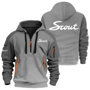Scout Exclusive Logo Performance Half Zipper Hoodie OUFAHHZ3D081905STZ - Scout Hoodie