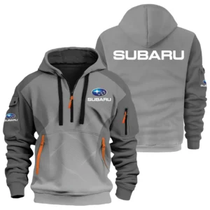 Subaru Exclusive Logo Performance Half Zipper Hoodie OUFAHHZ3D081905SUZ - Subaru Hoodie