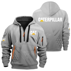 Caterpillar Exclusive Logo Performance Half Zipper Hoodie OUFAHHZ3D081907CTZ - Caterpillar Hoodie