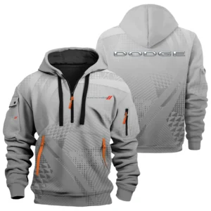 Dodge Exclusive Logo Performance Half Zipper Hoodie OUFAHHZ3D081907DDZ - Dodge Hoodie