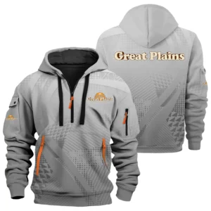 Great Plains Exclusive Logo Performance Half Zipper Hoodie OUFAHHZ3D081907GPZ - Great Plains Hoodie