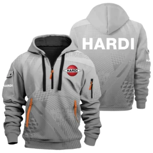 Hardi Exclusive Logo Performance Half Zipper Hoodie OUFAHHZ3D081907HAZ - Hardi Hoodie