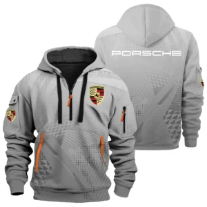 Porsche Exclusive Logo Performance Half Zipper Hoodie OUFAHHZ3D081907POSZ - Porsche Hoodie