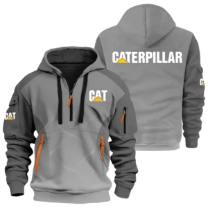 Caterpillar Exclusive Logo Performance Half Zipper Hoodie OUFAHHZ3D081905CTZ - Caterpillar Hoodie