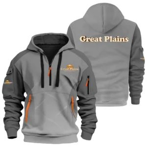 Great Plains Exclusive Logo Performance Half Zipper Hoodie OUFAHHZ3D081905GPZ - Great Plains Hoodie