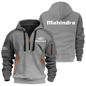 Mahindra Exclusive Logo Performance Half Zipper Hoodie OUFAHHZ3D081905MDZ - Mahindra Hoodie