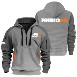 RhinoAg Exclusive Logo Performance Half Zipper Hoodie OUFAHHZ3D081905RAZ - RhinoAg Hoodie