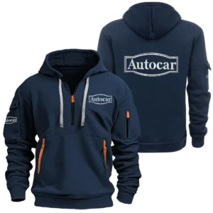 Autocar Exclusive Logo Performance Half Zipper Hoodie SNOVHHZ25AOZZ - Autocar Hoodie