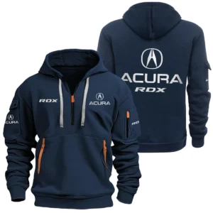 Acura RDX Half Zipper Hoodie SNOVHHZ25ARRDX - Acura RDX Hoodie