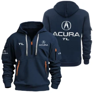 Acura TL Half Zipper Hoodie SNOVHHZ25ARTL1 - Acura TL Hoodie