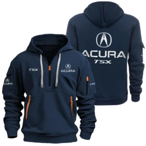 Acura TSX Half Zipper Hoodie SNOVHHZ25ARTSX - Acura TSX Hoodie